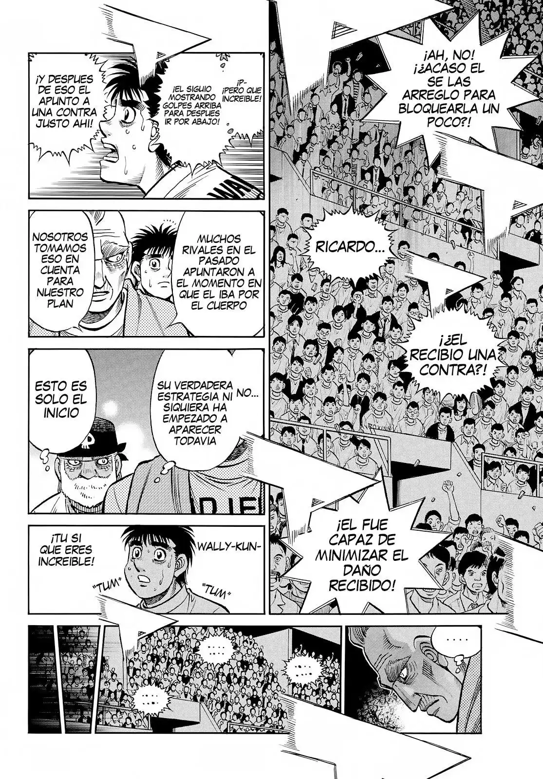 Hajime no Ippo Capitulo 1399 página 8