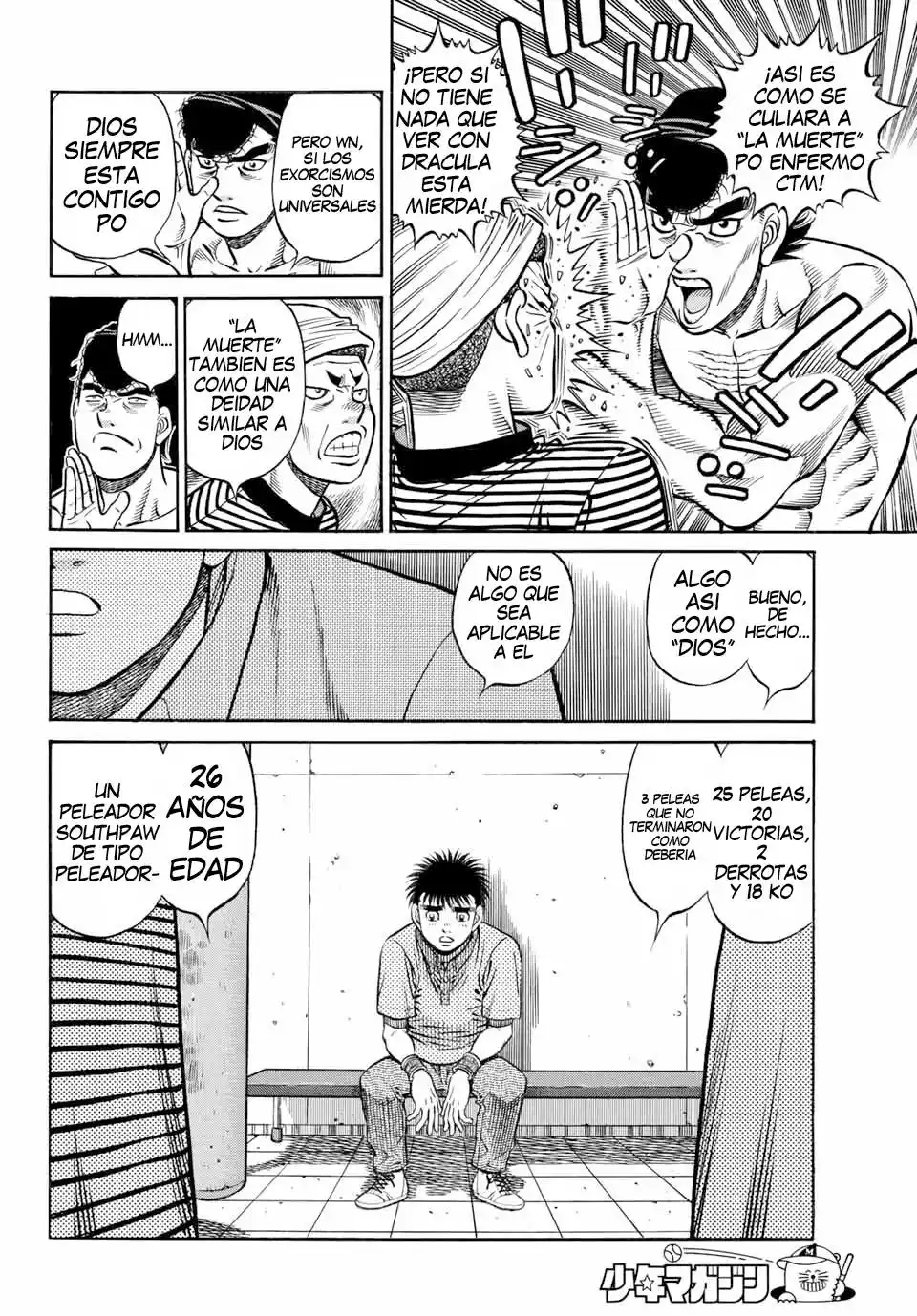 Hajime no Ippo Capitulo 1418: Marcus Rosario página 4