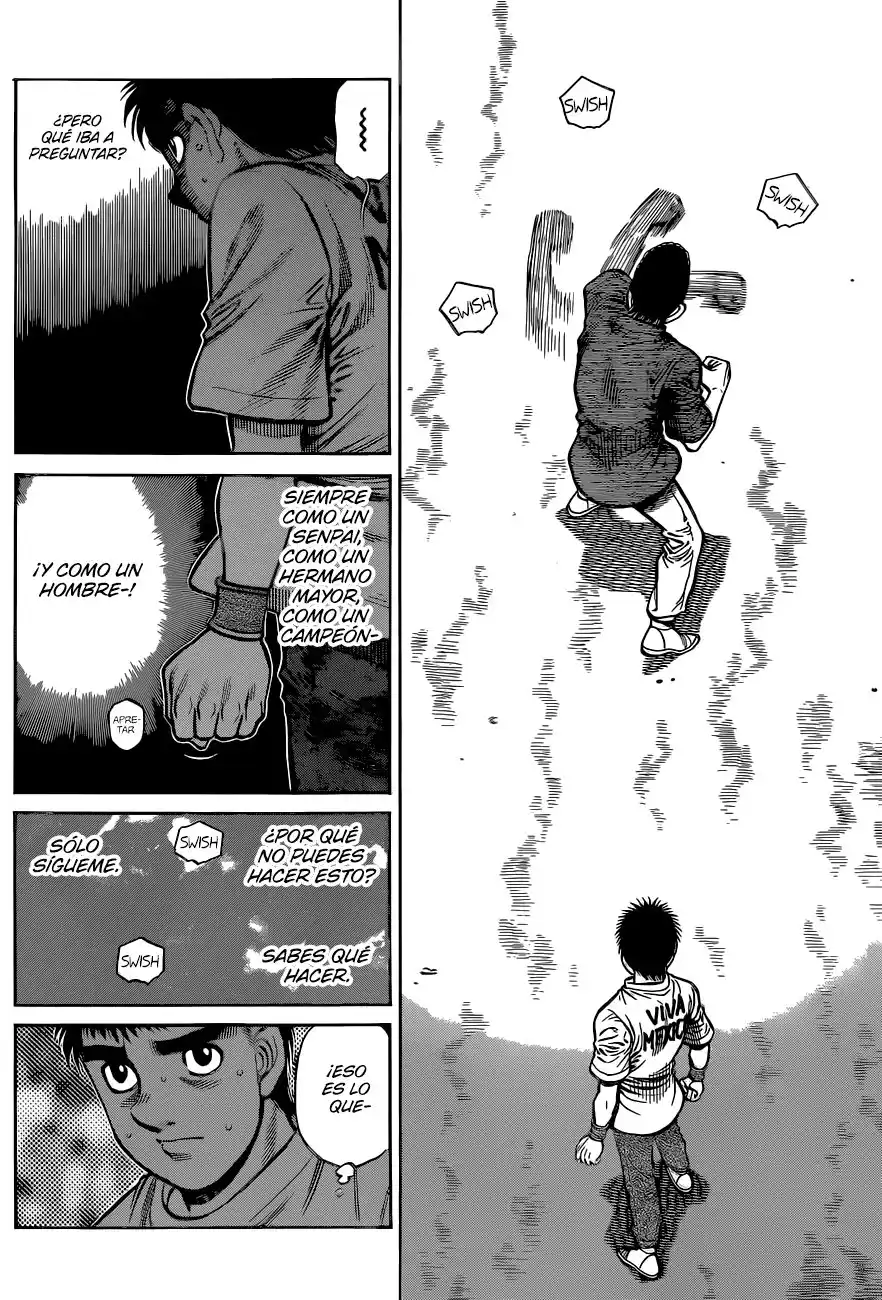 Hajime no Ippo Capitulo 1321: Su espalda lo dice todo página 6