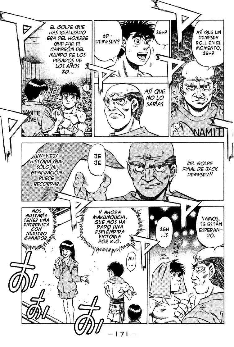 Hajime no Ippo Capitulo 214 página 8