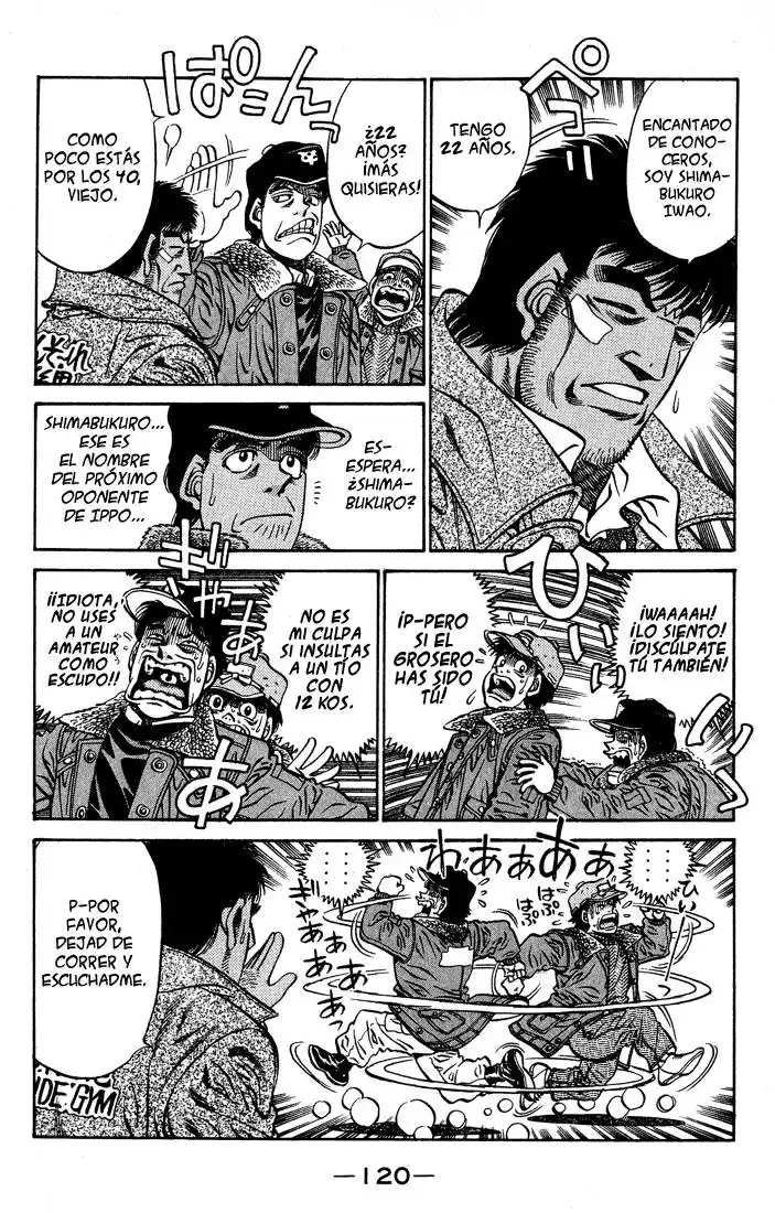 Hajime no Ippo Capitulo 422 página 2