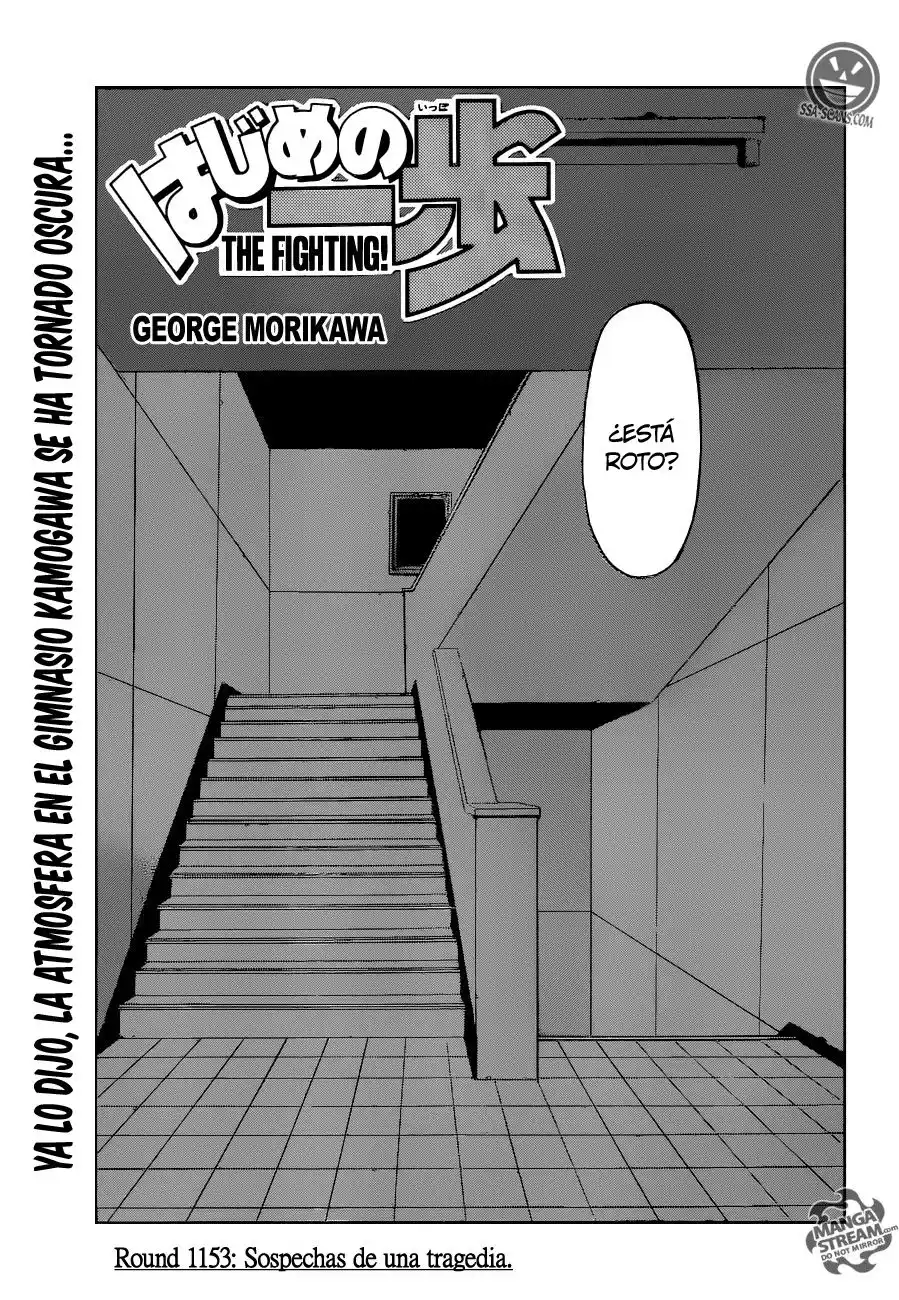 Hajime no Ippo Capitulo 1153: Sospechas de una tragedia página 2