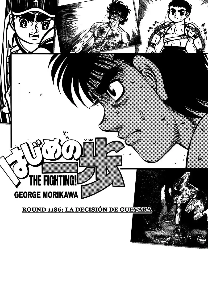 Hajime no Ippo Capitulo 1186: La decisión de Guevara página 2