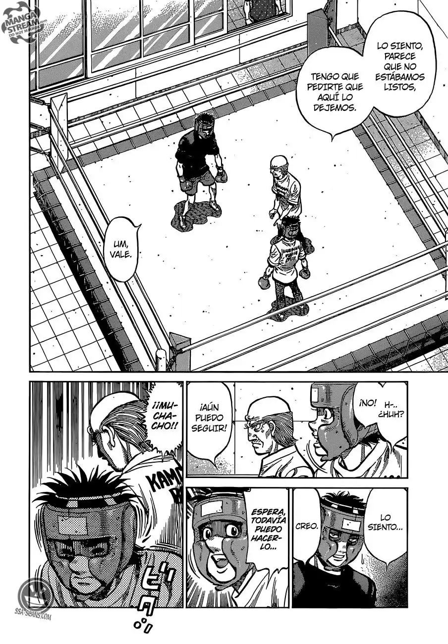 Hajime no Ippo Capitulo 1152: El gastado campeón cae en su ocaso página 10