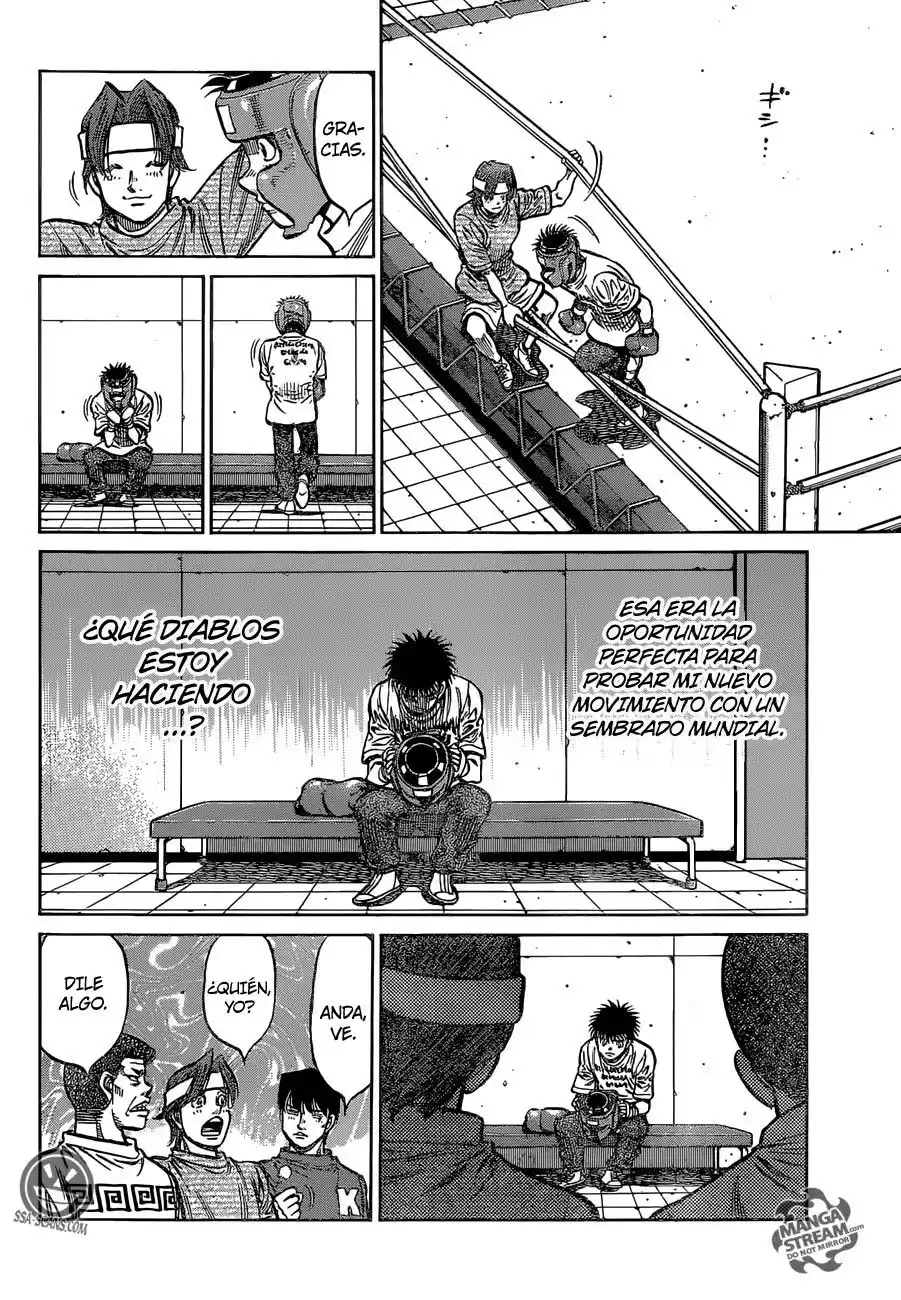 Hajime no Ippo Capitulo 1152: El gastado campeón cae en su ocaso página 12