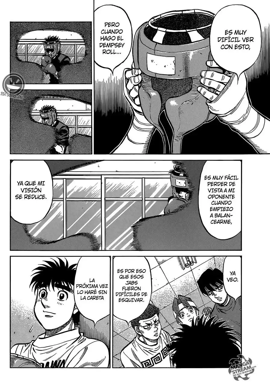 Hajime no Ippo Capitulo 1152: El gastado campeón cae en su ocaso página 14