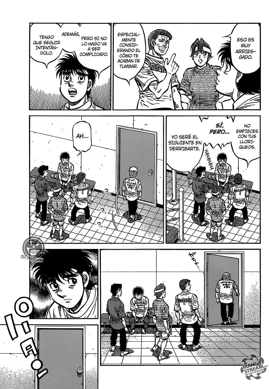 Hajime no Ippo Capitulo 1152: El gastado campeón cae en su ocaso página 15