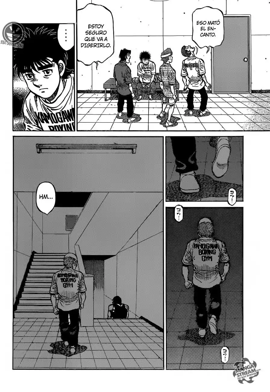 Hajime no Ippo Capitulo 1152: El gastado campeón cae en su ocaso página 16