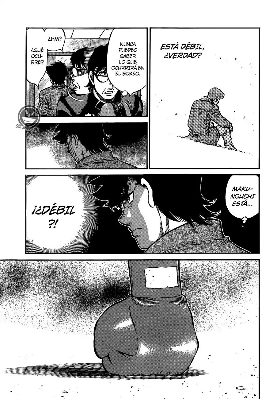 Hajime no Ippo Capitulo 1152: El gastado campeón cae en su ocaso página 4