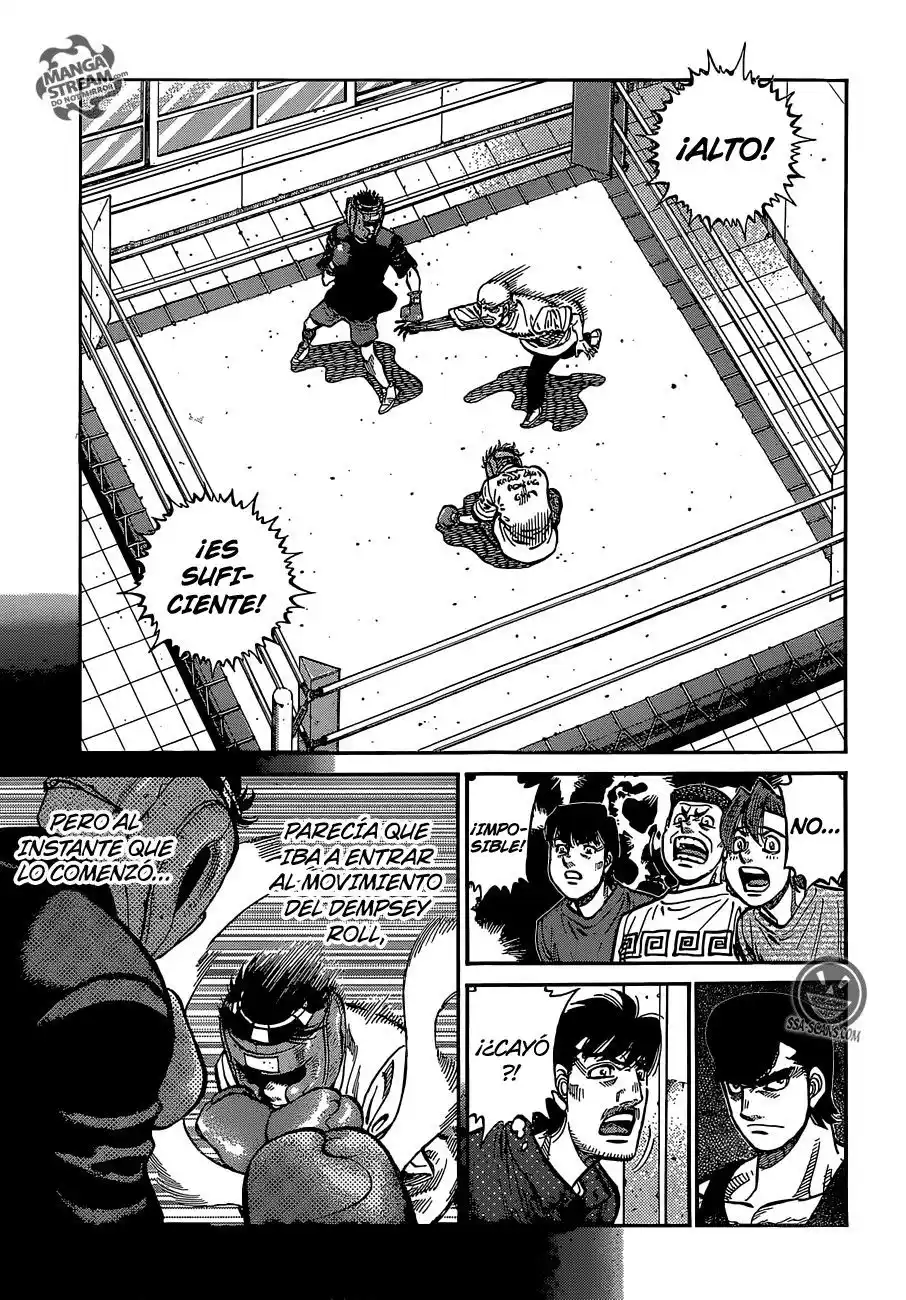 Hajime no Ippo Capitulo 1152: El gastado campeón cae en su ocaso página 7