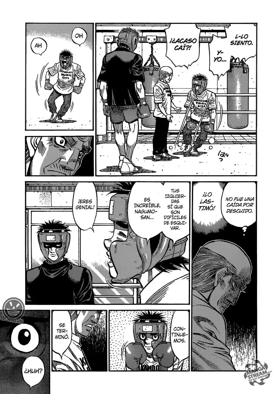 Hajime no Ippo Capitulo 1152: El gastado campeón cae en su ocaso página 9