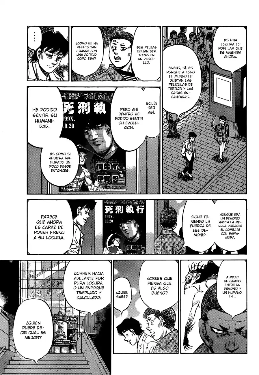 Hajime no Ippo Capitulo 1262 página 15