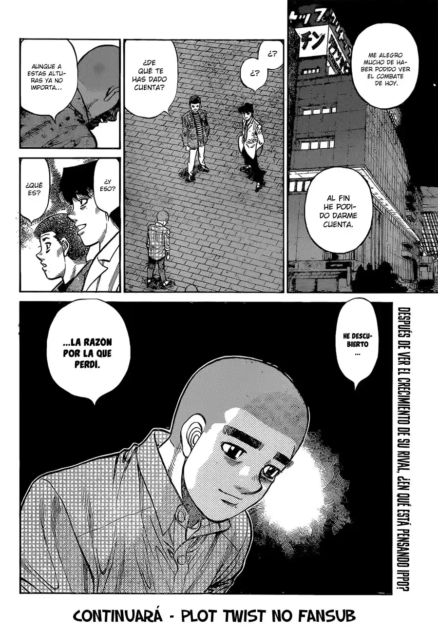 Hajime no Ippo Capitulo 1262 página 18