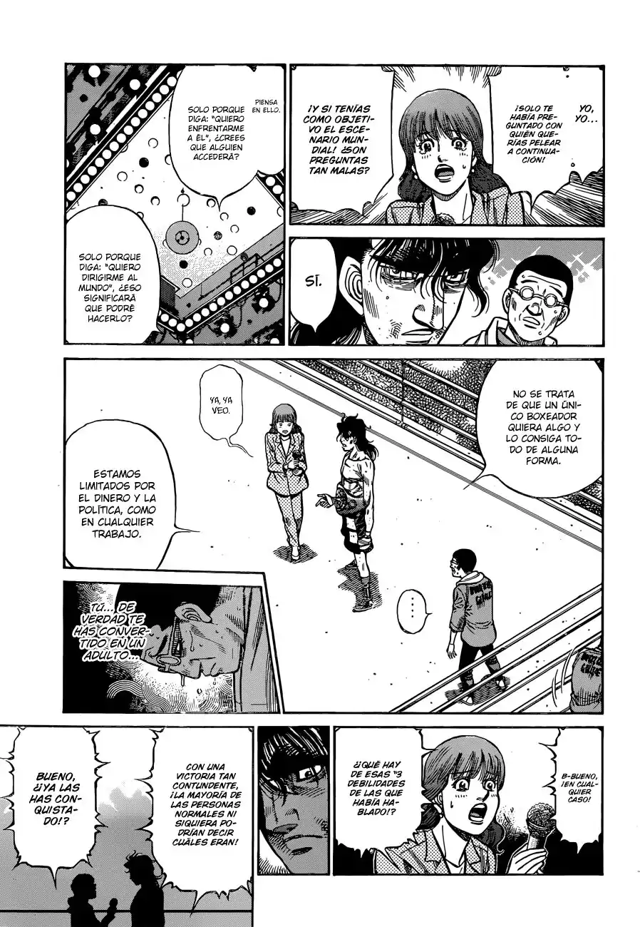 Hajime no Ippo Capitulo 1262 página 9