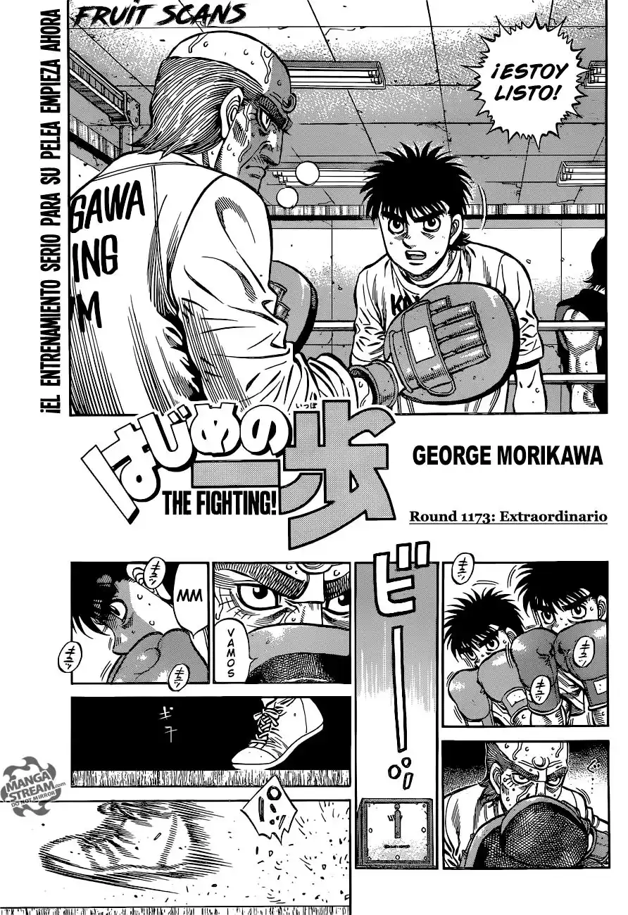 Hajime no Ippo Capitulo 1173: Extraordinario página 4