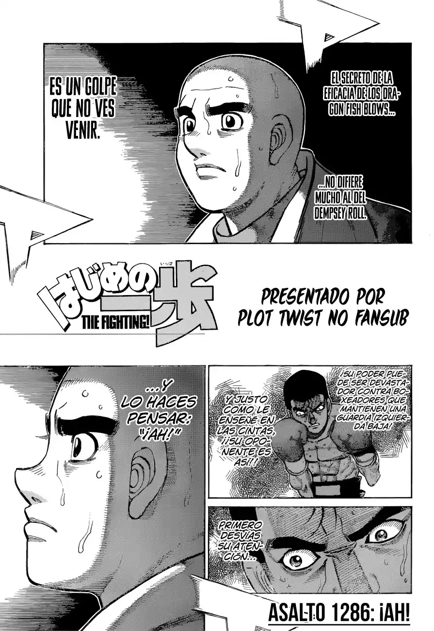 Hajime no Ippo Capitulo 1286 página 2