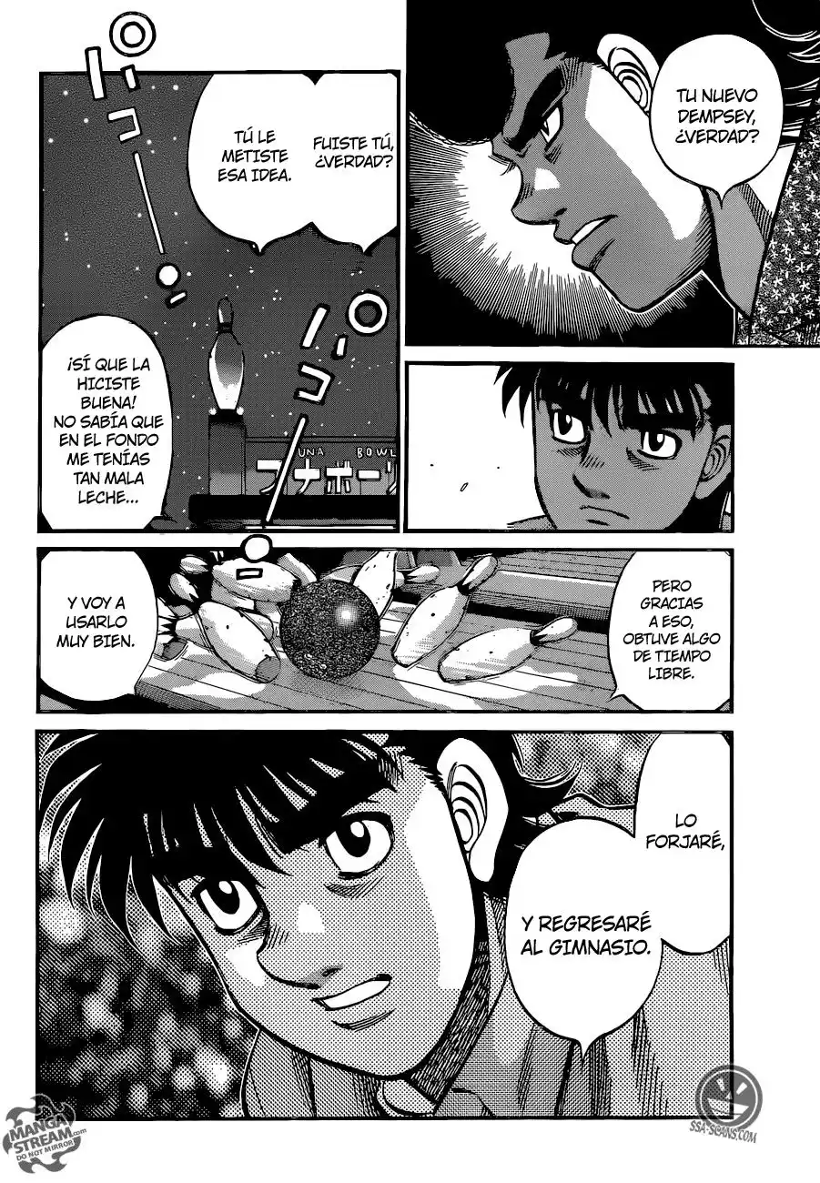 Hajime no Ippo Capitulo 1159: Plan de fortalecimiento página 7