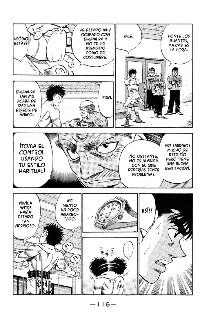 Hajime no Ippo Capitulo 376 página 14