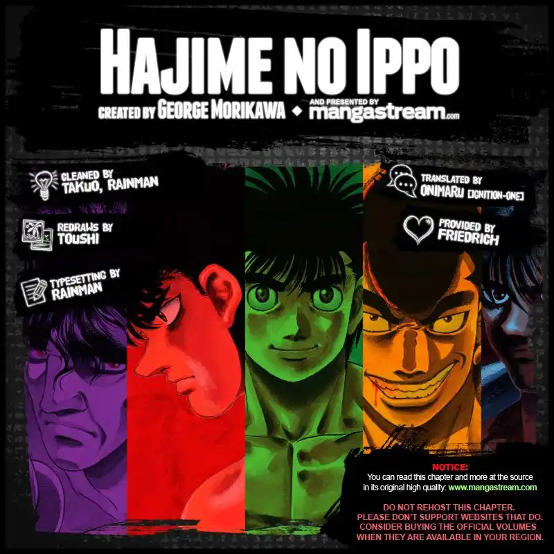 Hajime no Ippo Capitulo 1175: Raza extraña página 3