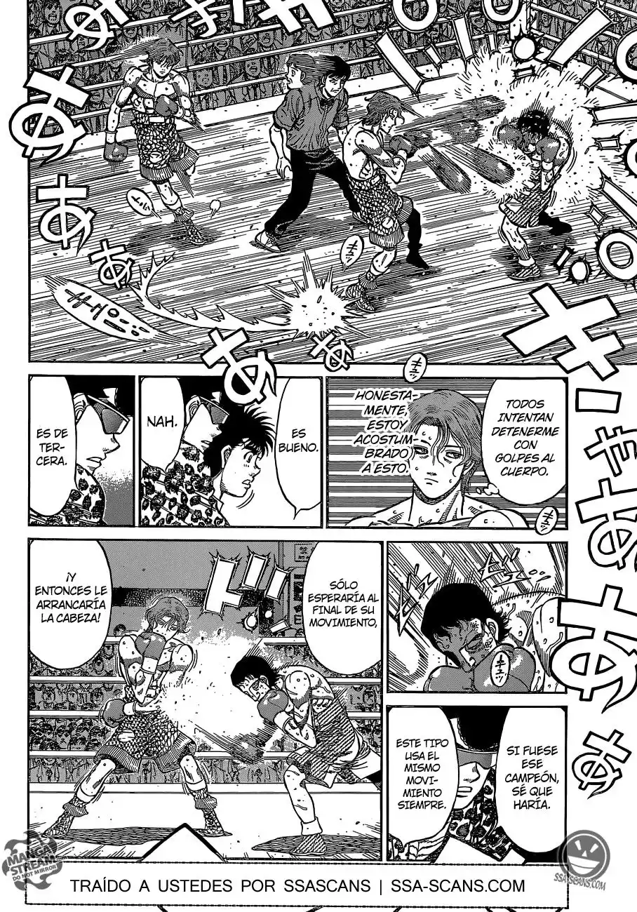 Hajime no Ippo Capitulo 1142: El complejo Iga página 3