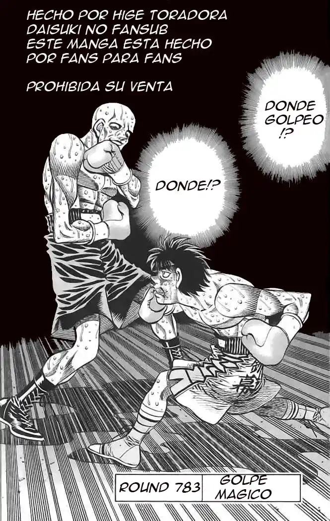 Hajime no Ippo Capitulo 783 página 1