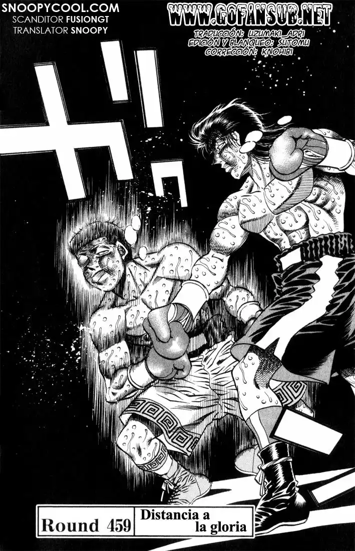 Hajime no Ippo Capitulo 459 página 2