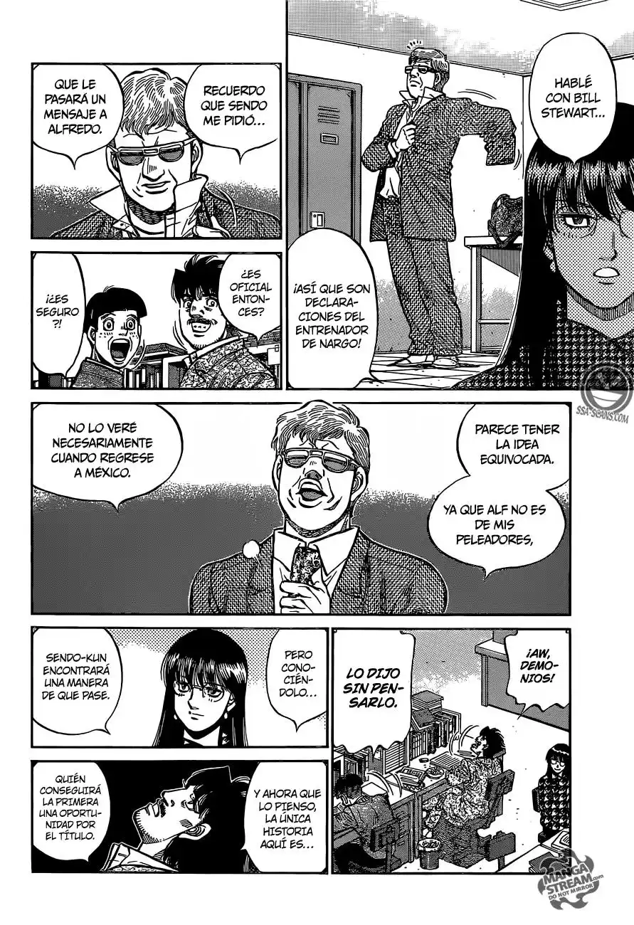 Hajime no Ippo Capitulo 1123: Impresiones y premoniciones página 5