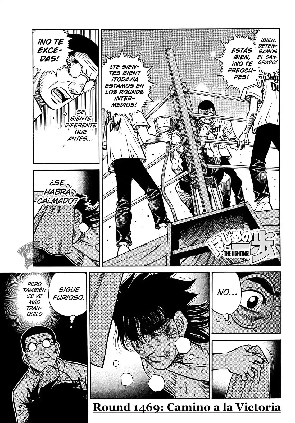 Hajime no Ippo Capitulo 1469: "CAMINO GANADOR" página 2