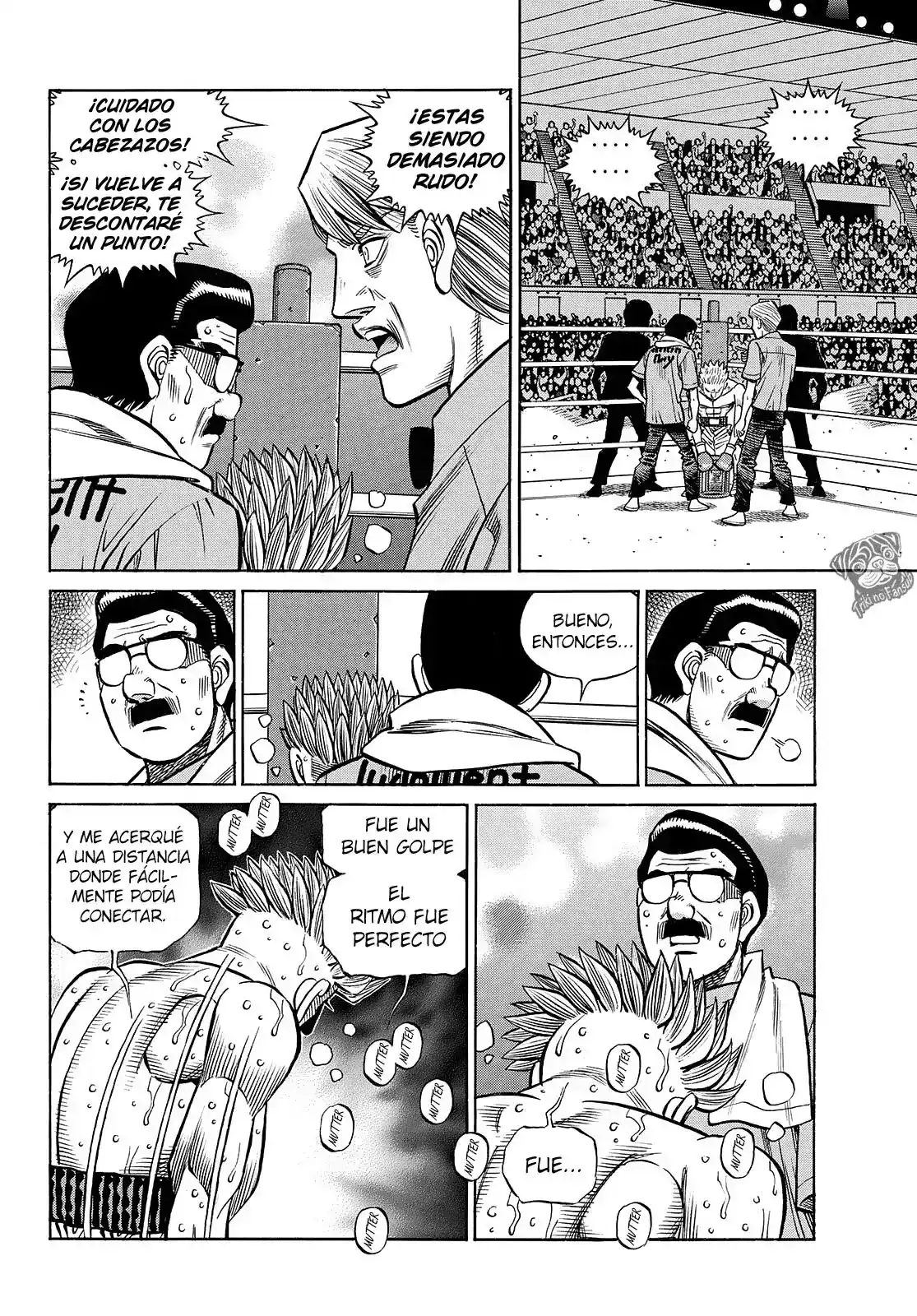 Hajime no Ippo Capitulo 1469: "CAMINO GANADOR" página 4