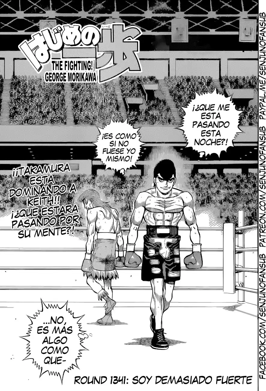 Hajime no Ippo Capitulo 1341 página 1