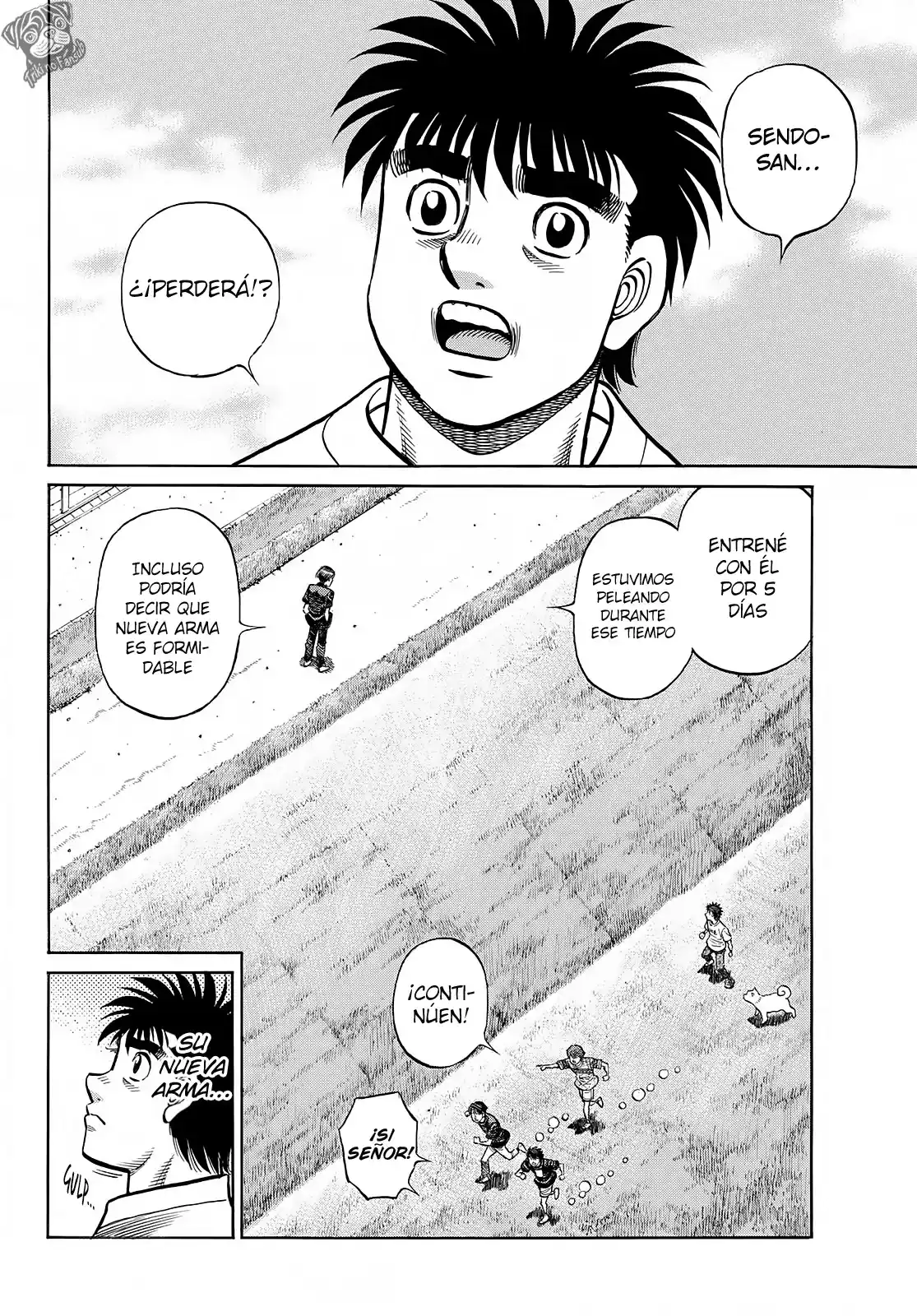 Hajime no Ippo Capitulo 1427 página 3