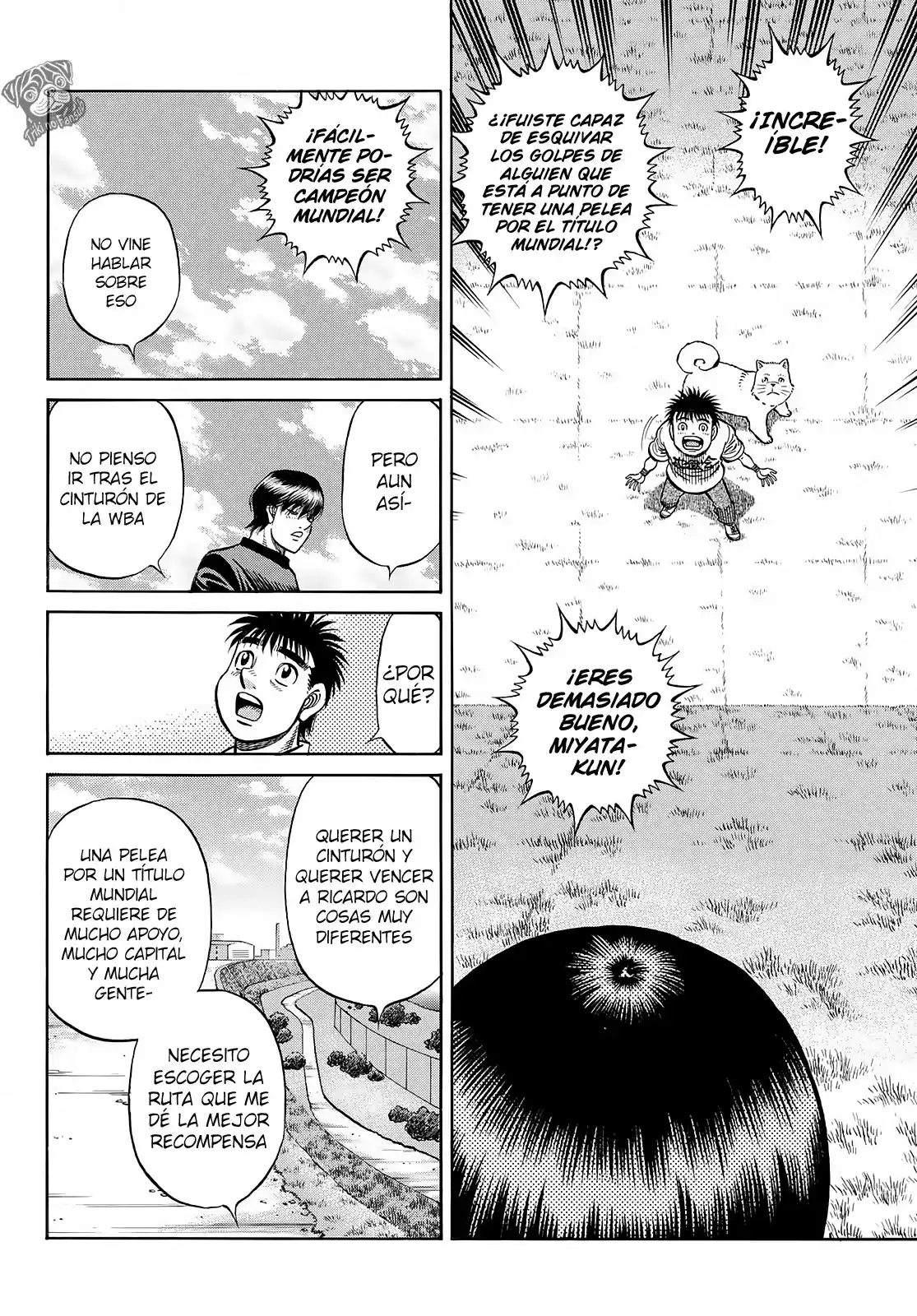 Hajime no Ippo Capitulo 1427 página 5