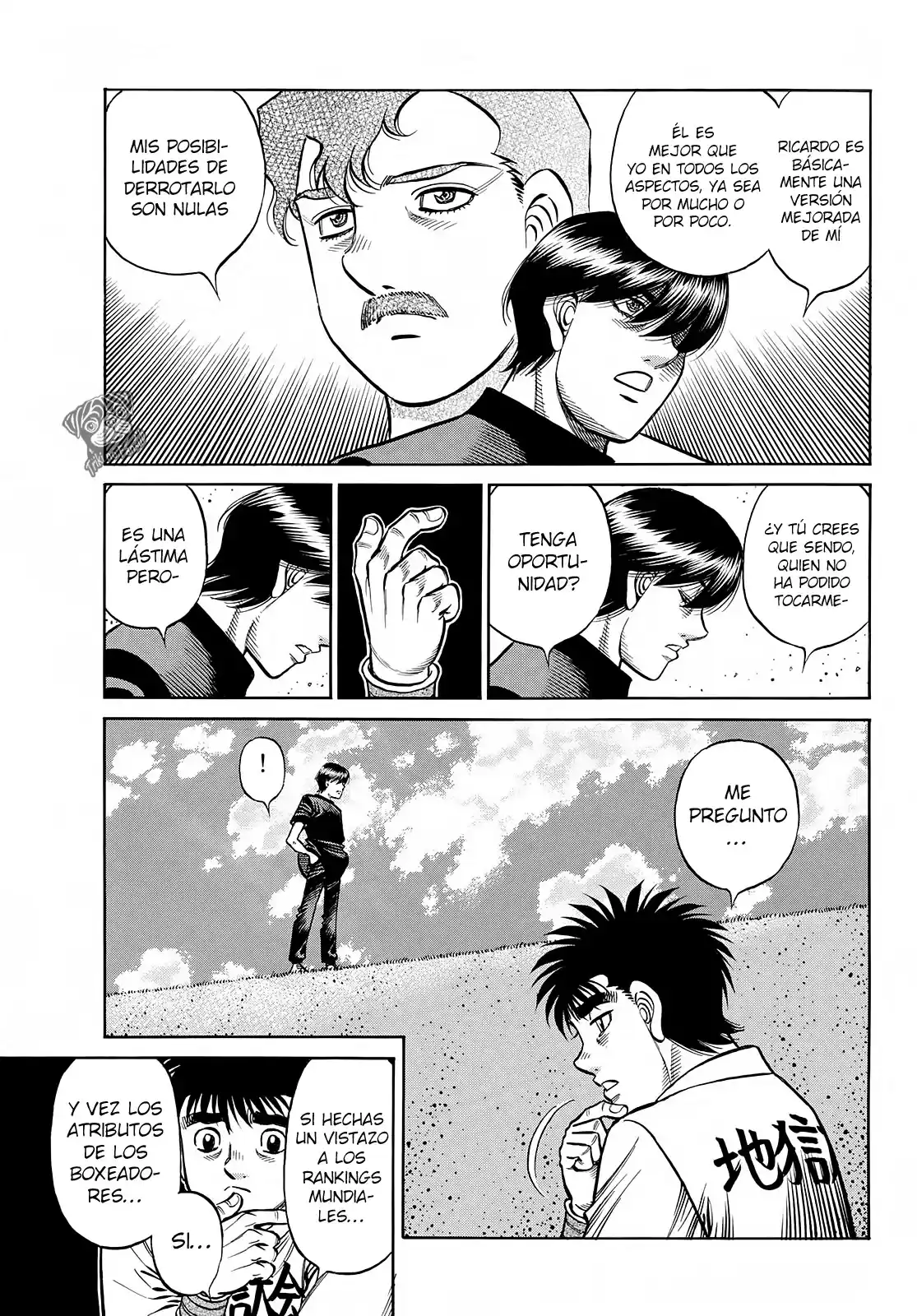 Hajime no Ippo Capitulo 1427 página 6