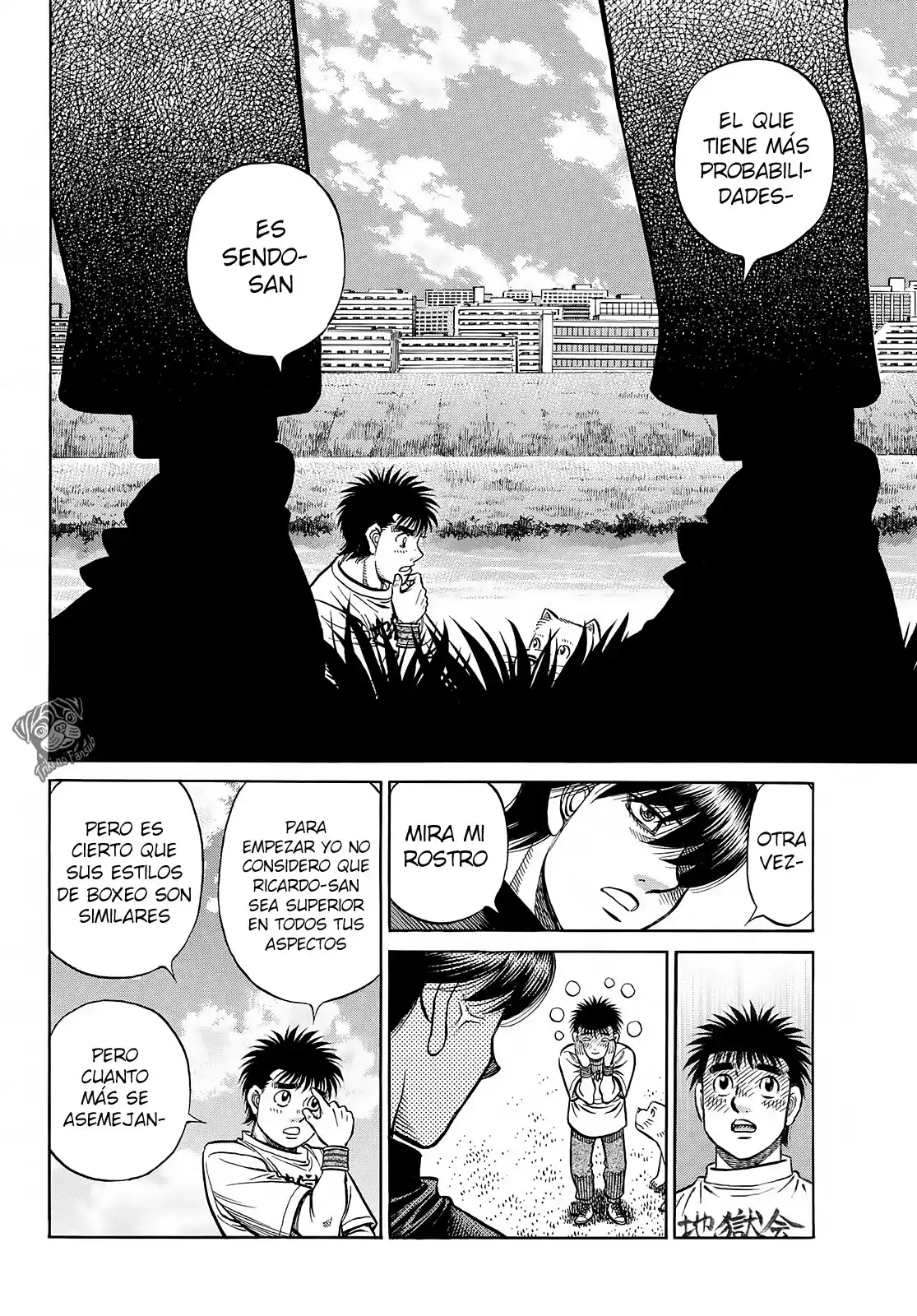 Hajime no Ippo Capitulo 1427 página 7