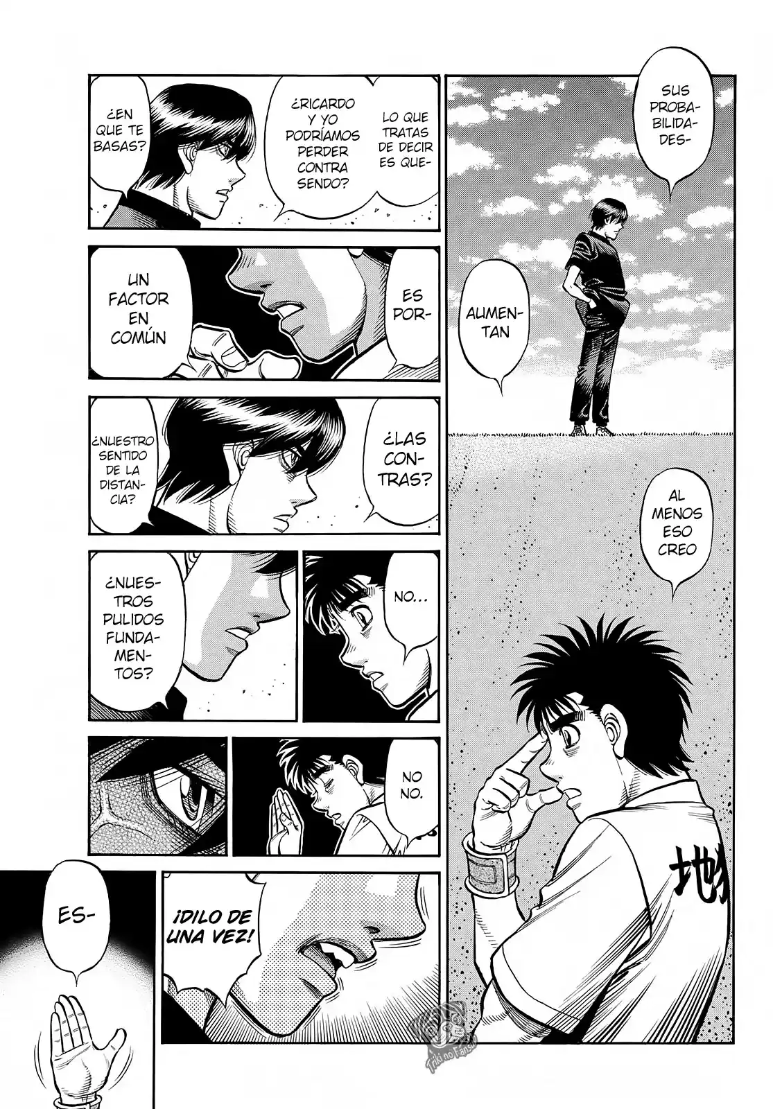 Hajime no Ippo Capitulo 1427 página 8