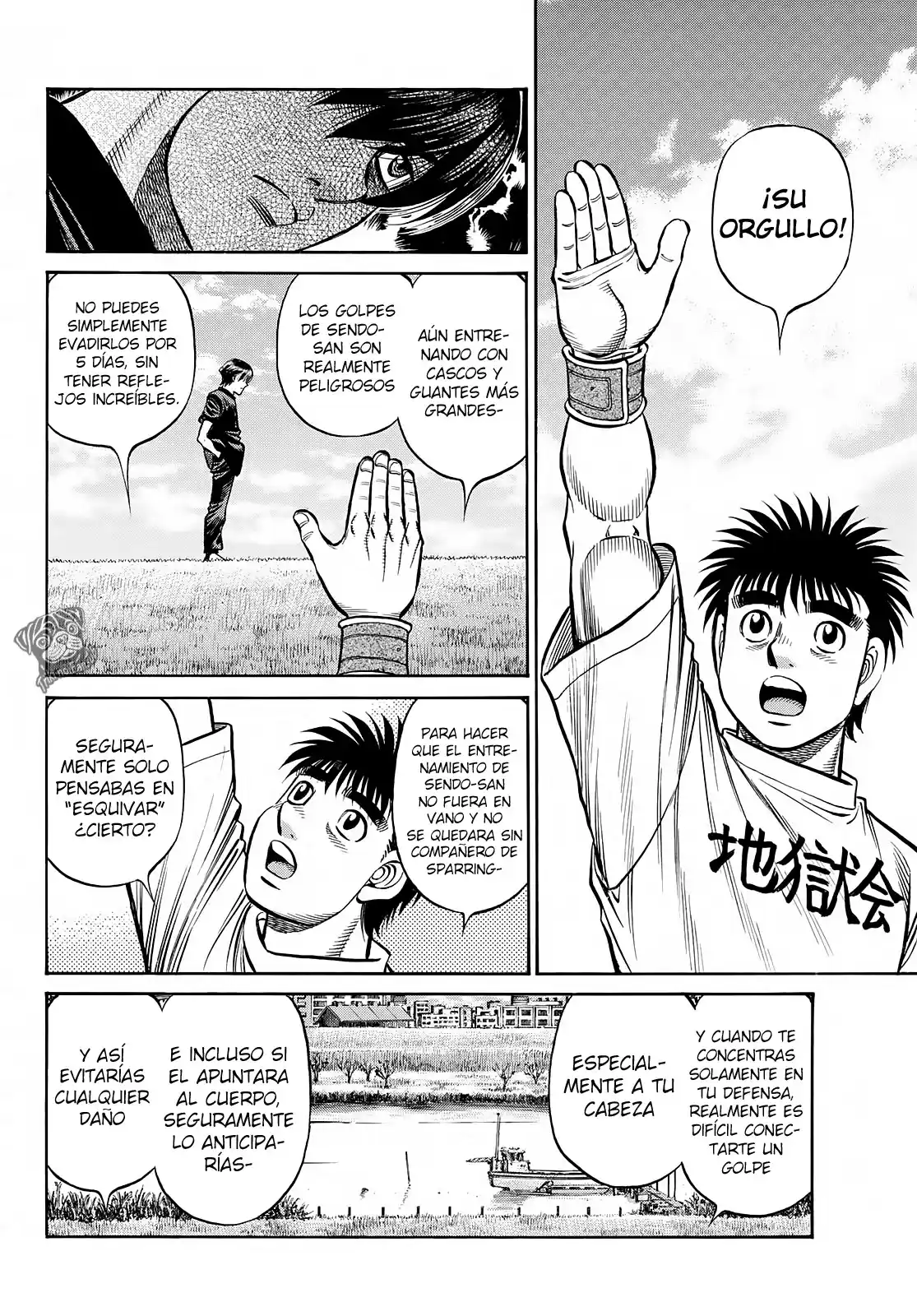 Hajime no Ippo Capitulo 1427 página 9