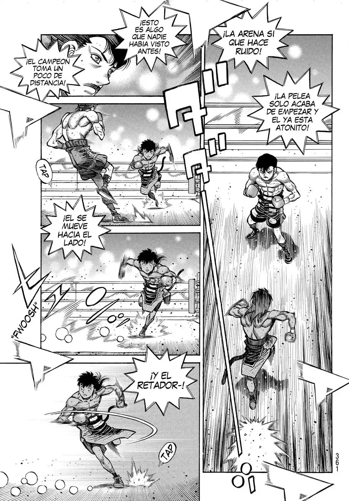 Hajime no Ippo Capitulo 1394 página 3