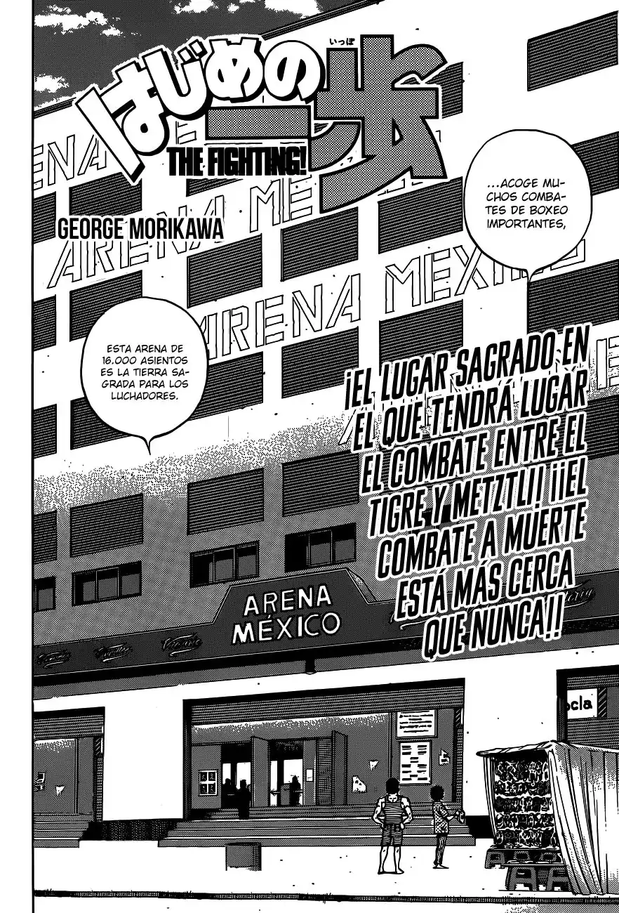 Hajime no Ippo Capitulo 1293: en la rueda de prensa página 3