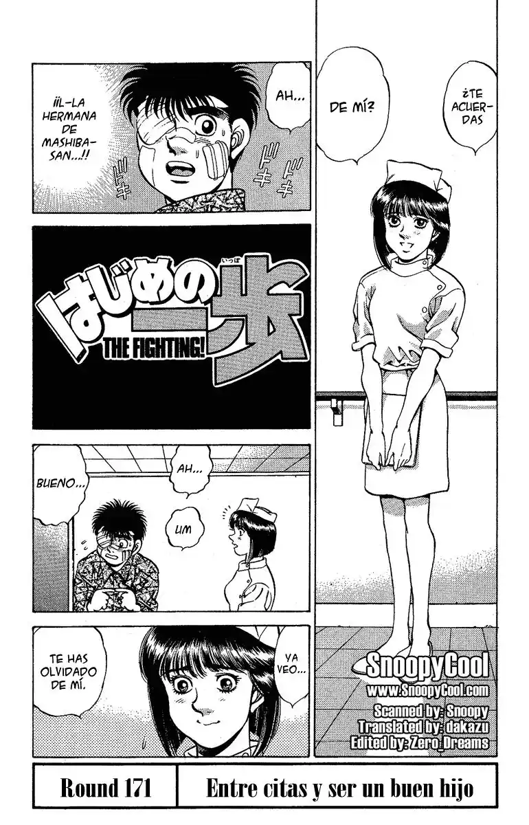 Hajime no Ippo Capitulo 171 página 1