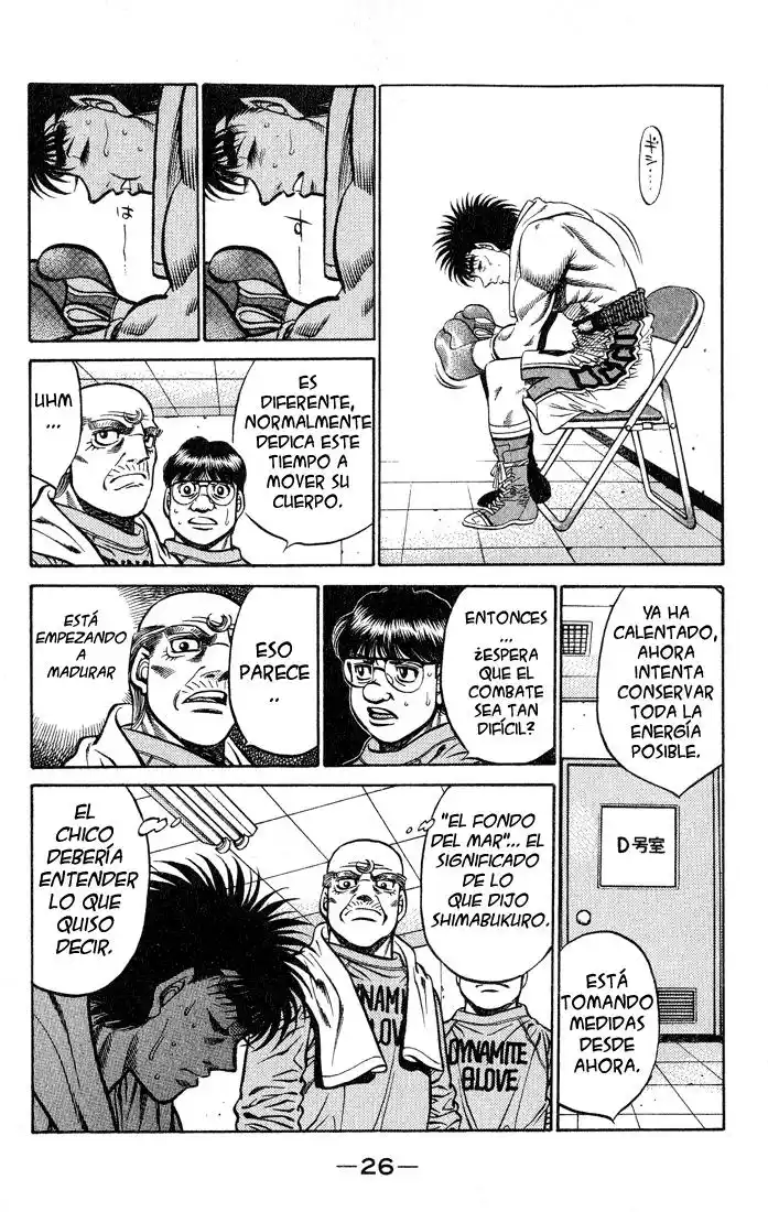 Hajime no Ippo Capitulo 426 página 4