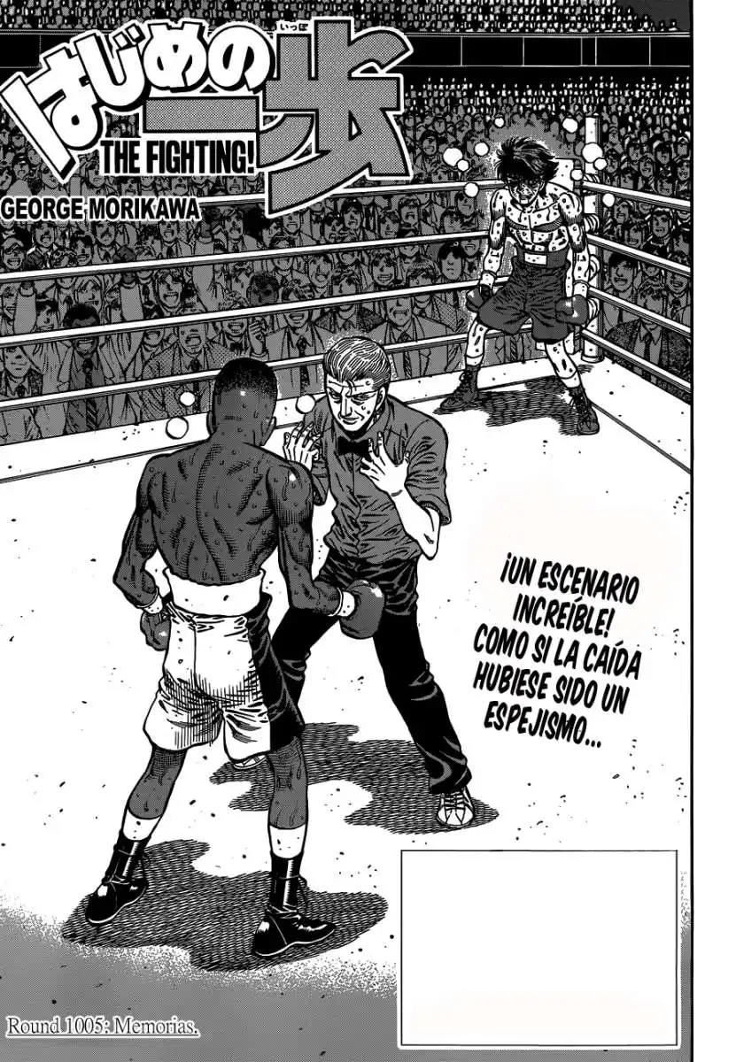 Hajime no Ippo Capitulo 1005 página 2