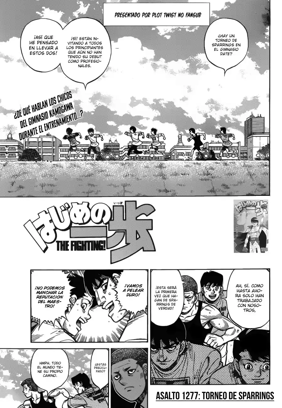 Hajime no Ippo Capitulo 1277: Torneo de Sparrings página 2