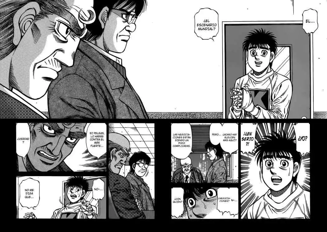 Hajime no Ippo Capitulo 981 página 1