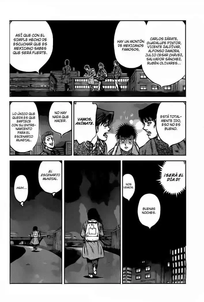 Hajime no Ippo Capitulo 981 página 14