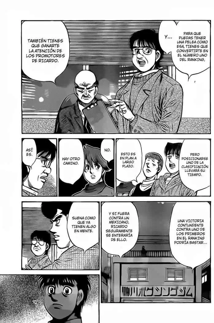 Hajime no Ippo Capitulo 981 página 5