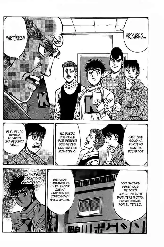 Hajime no Ippo Capitulo 981 página 8