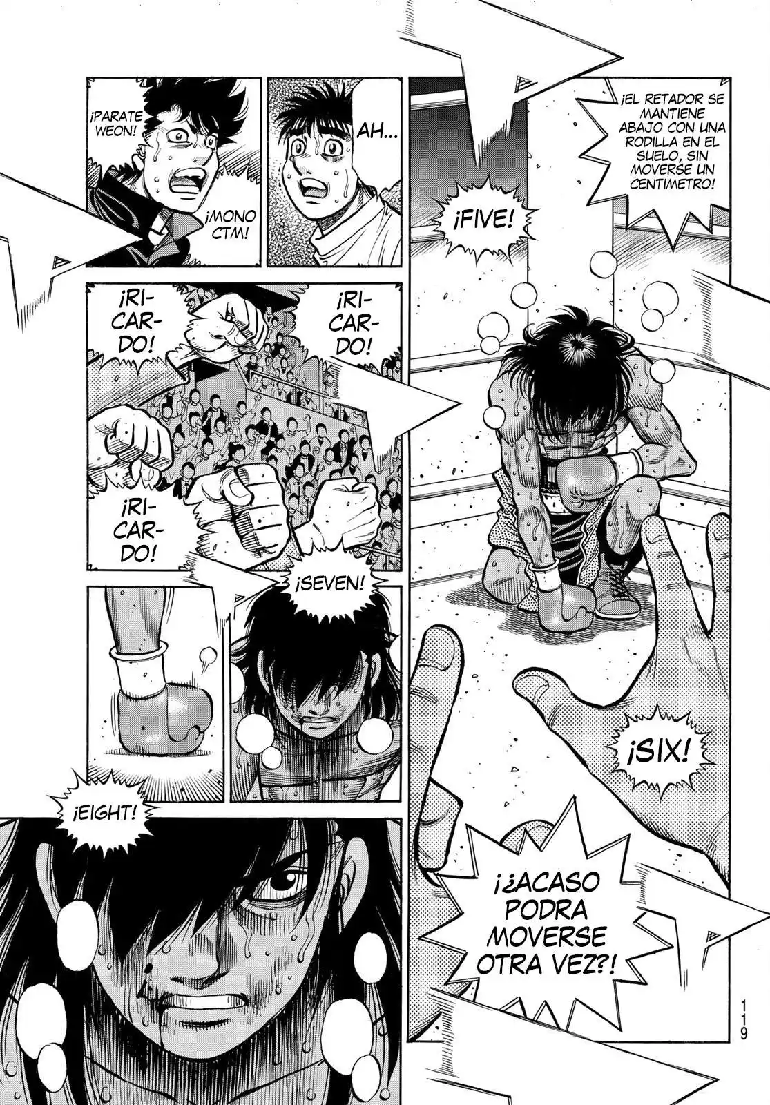 Hajime no Ippo Capitulo 1404 página 3