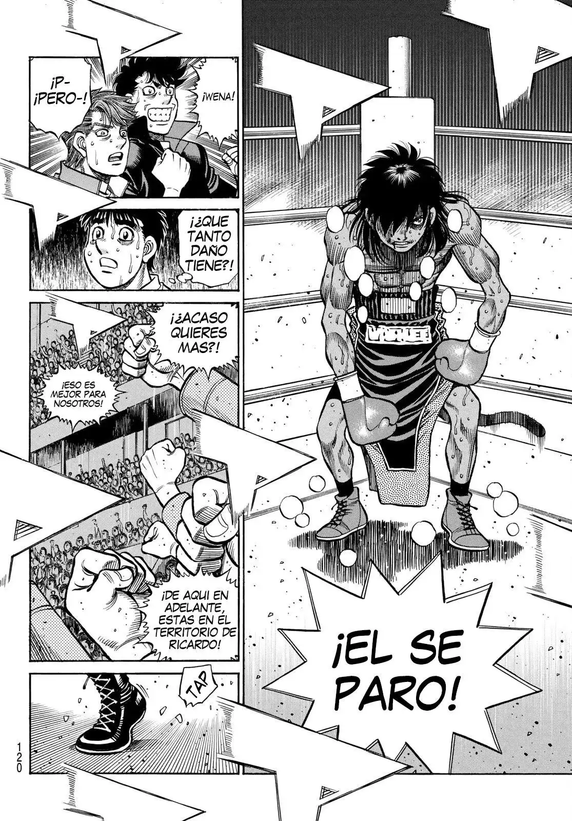 Hajime no Ippo Capitulo 1404 página 4