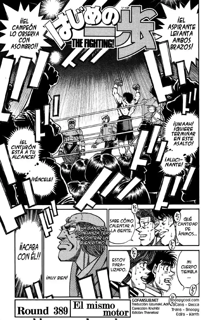 Hajime no Ippo Capitulo 389 página 4