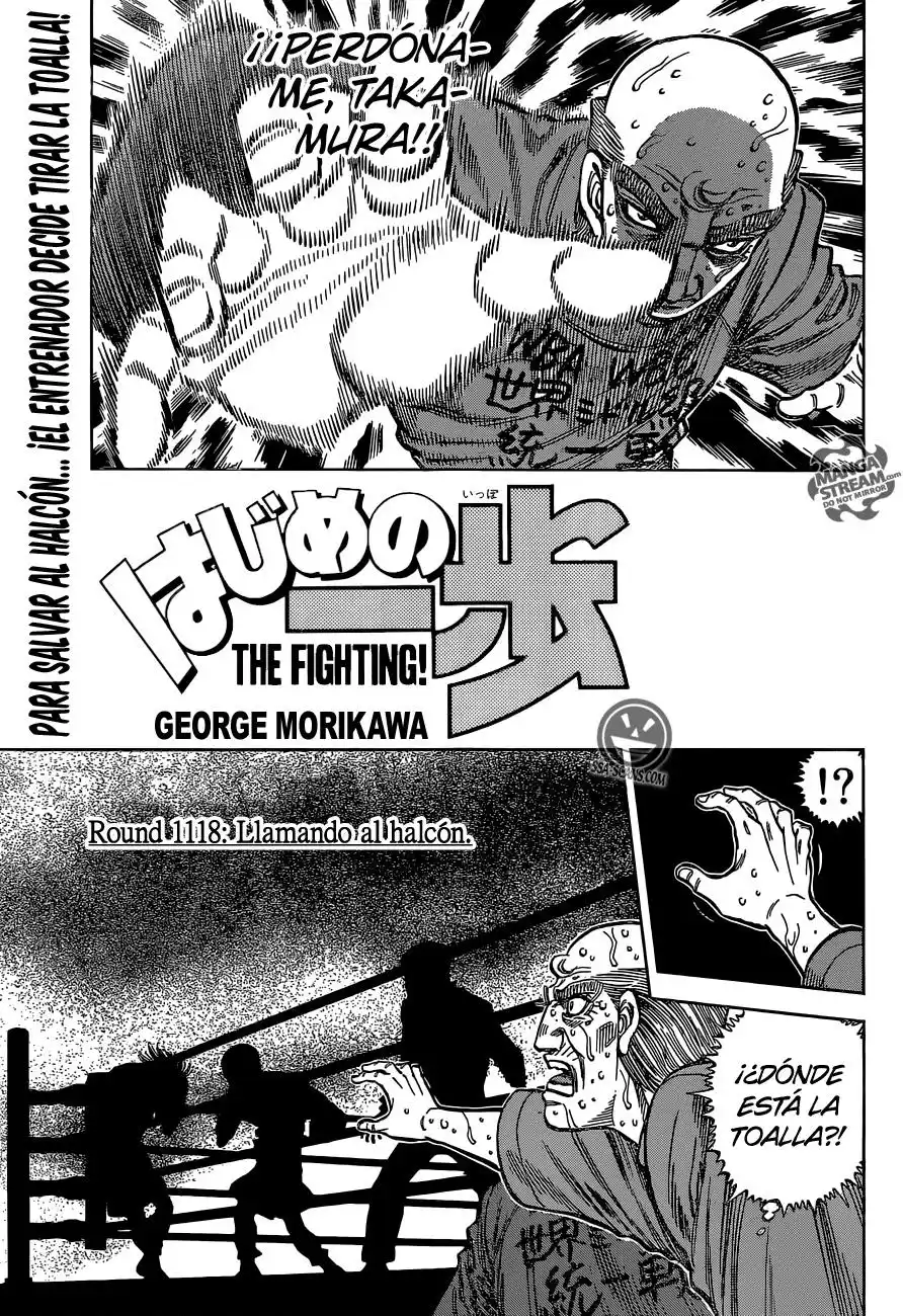 Hajime no Ippo Capitulo 1118: Llamando al halcón página 2